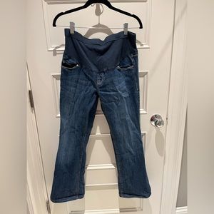 Old Navy Flare Maternity Jeans